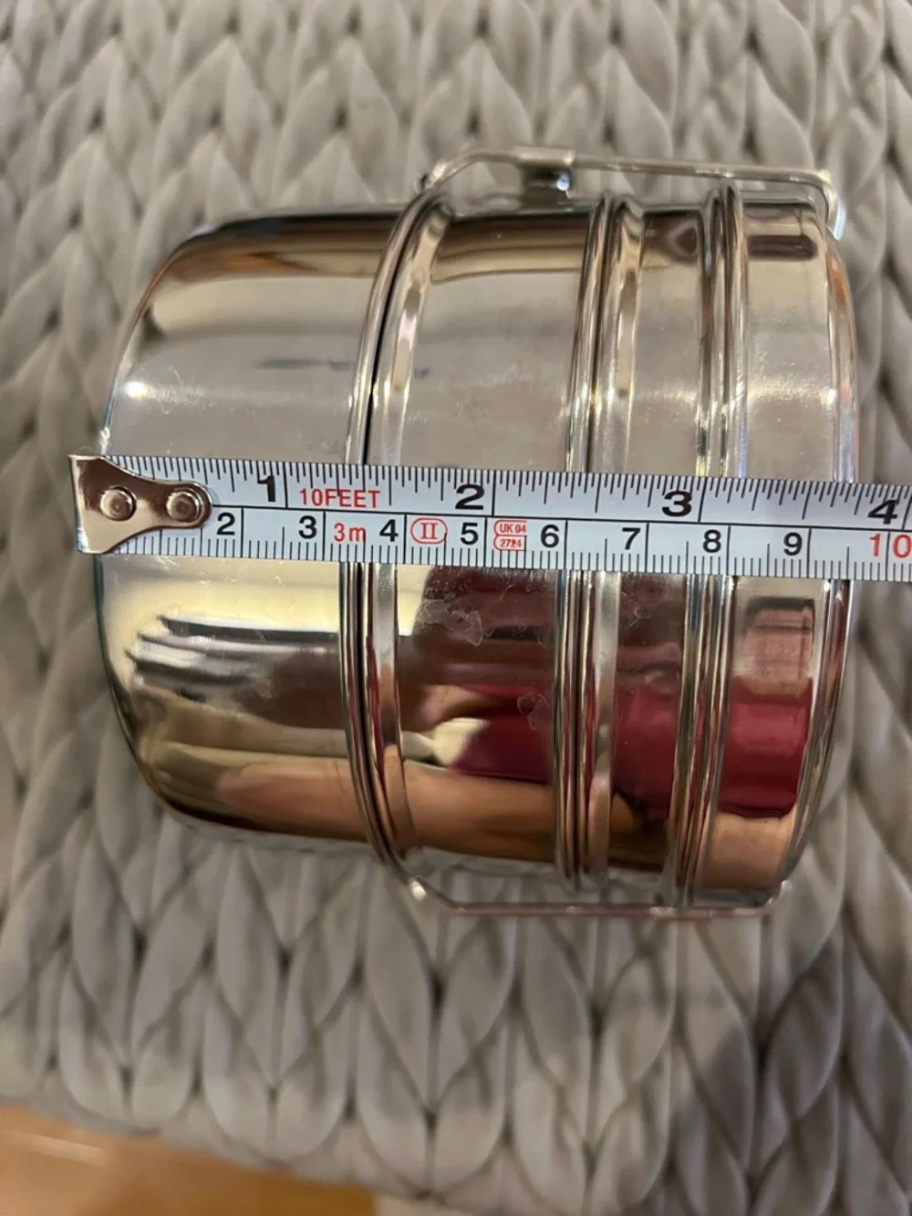 Stainless Steel Bento / Tiffin 4 pc
